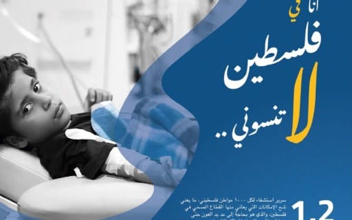 مستلزمات طبية نوعية - فلسطين - الهيئة الخيرية الإسلامية العالمية