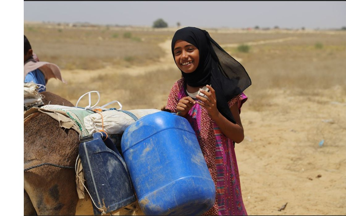 مشروع تأهيل بئر المياه وتوفير مصدر مياه آمن في محافظة الحديدة - اليمن - الهيئة الخيرية الإسلامية العالمية
